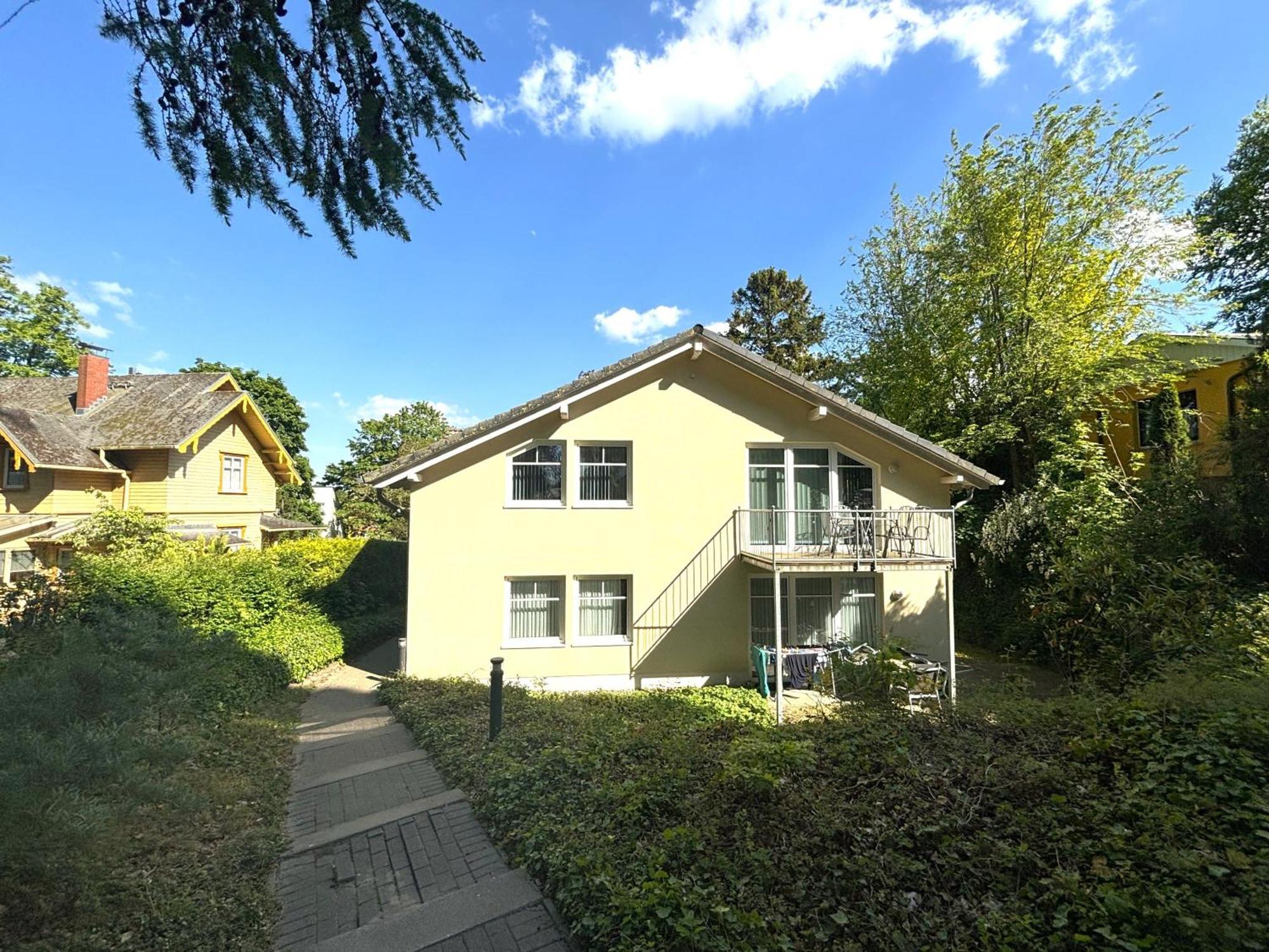 Haus Oie Idyll Mit Balkon 10 Minuten Zum Strand Zinnowitz Exterior photo